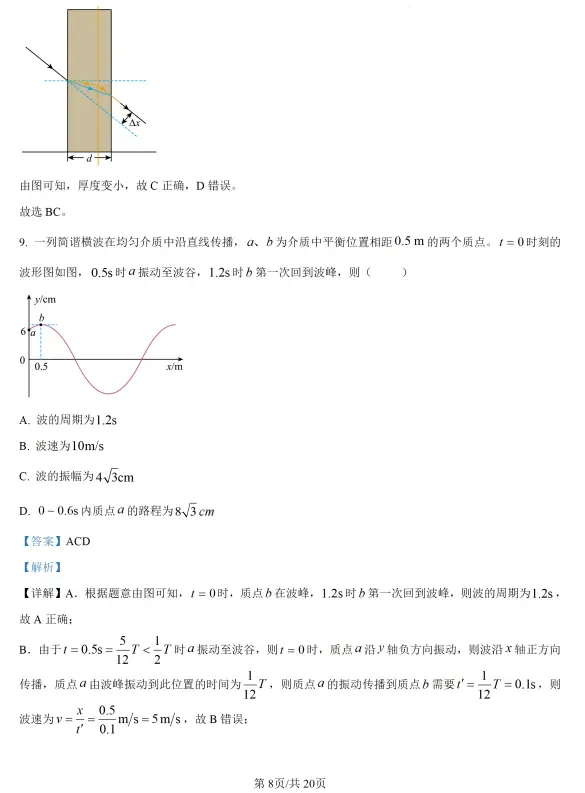 【今日打卡】陕晋青宁——高考真题-第19张图片-四季读书网