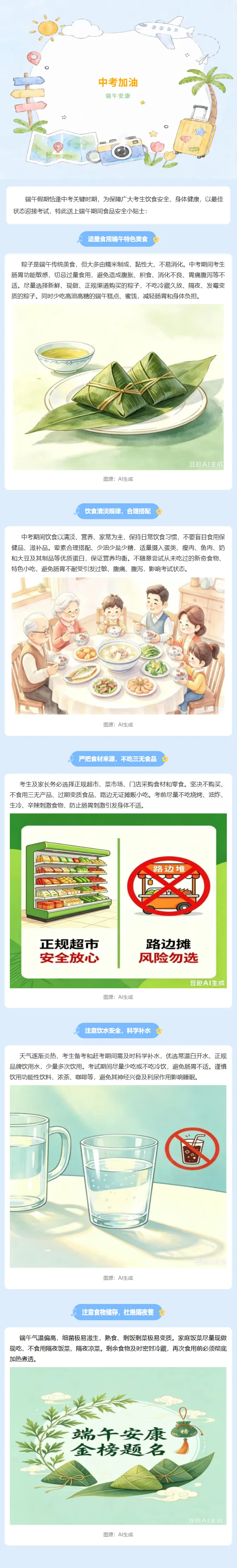 中考端午期间食品安全温馨提示-第3张图片-四季读书网