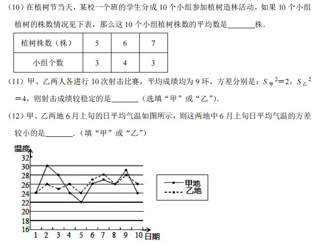初三中考概念类自测卷-第7张图片-四季读书网