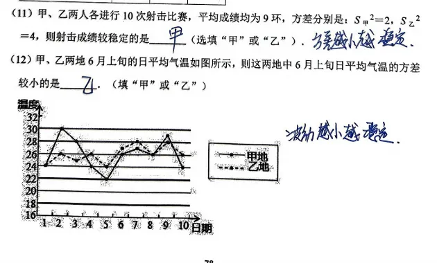 初三中考概念类自测卷-第16张图片-四季读书网