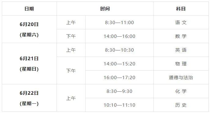 中考倒计时3天!开考在即,这些考前准备至关重要……-第6张图片-四季读书网