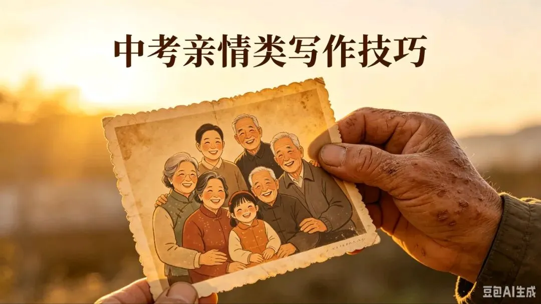 中考亲情作文万能写法|亲情作文天花板,3 篇考场原文直接套用|阅卷老师偏爱!三篇真实学生答卷,朴实文字直击人心|亲情主题写作技巧课件-第4张图片-四季读书网 中考亲情作文万能写法|亲情作文天花板,3 篇考场原文直接套用|阅卷老师偏爱!三篇真实学生答卷,朴实文字直击人心|亲情主题写作技巧课件-第4张图片-四季读书网