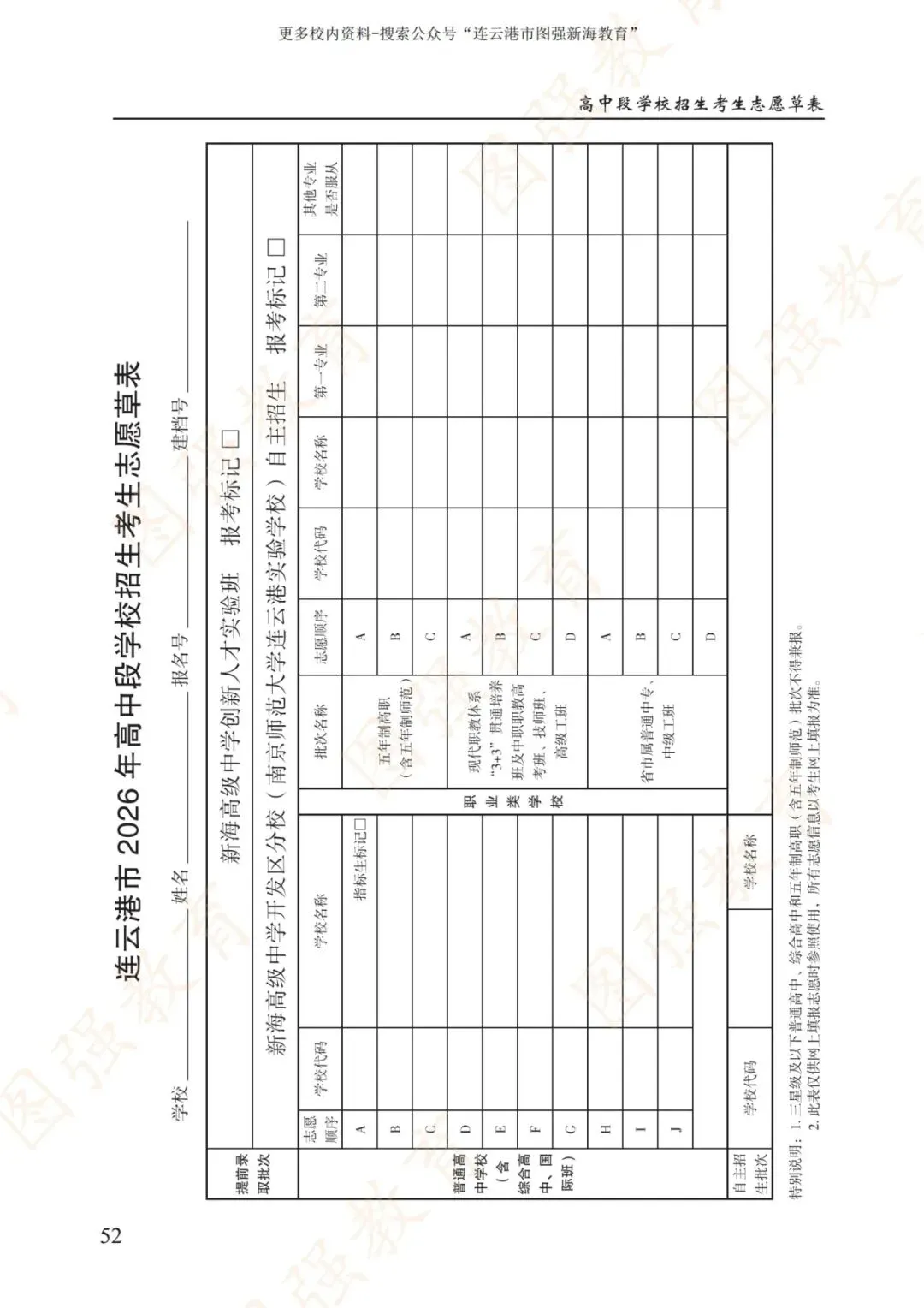 《2026年连云港市中考报考指南》电子版!-第56张图片-四季读书网