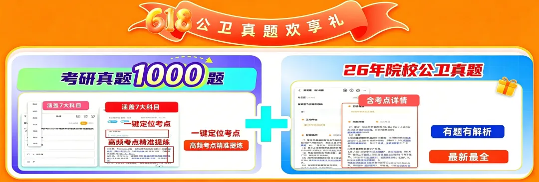 【明晚截止】公卫考研真题欢享礼:1000题+26真题0元领!-第20张图片-四季读书网