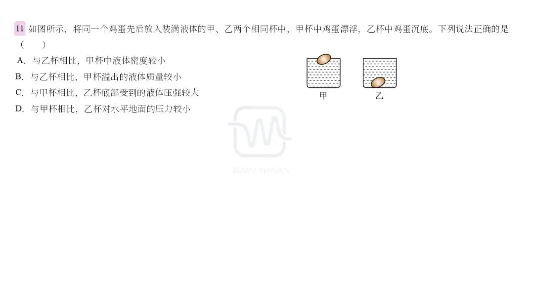 【初中物理总复习】南京2025中考真题-第5张图片-四季读书网
