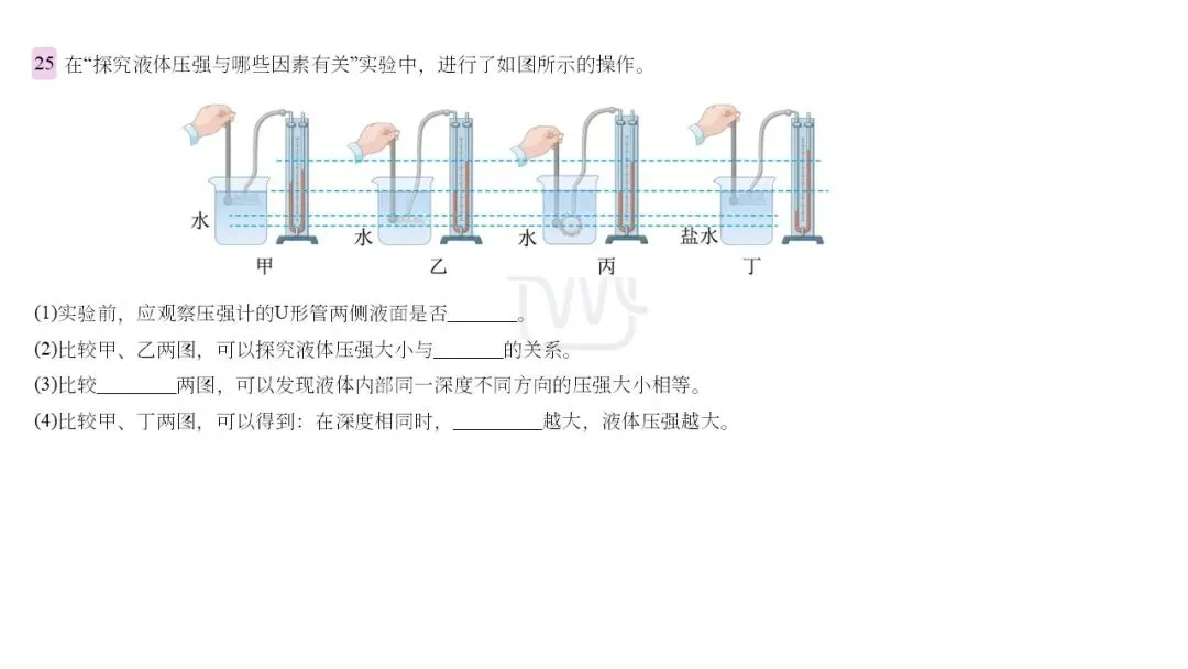 【初中物理总复习】南京2025中考真题-第14张图片-四季读书网