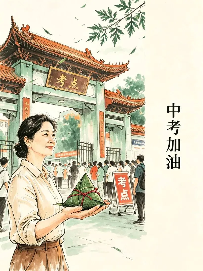 中考遇到端午 为青春喝彩-第1张图片-四季读书网 中考遇到端午 为青春喝彩-第1张图片-四季读书网