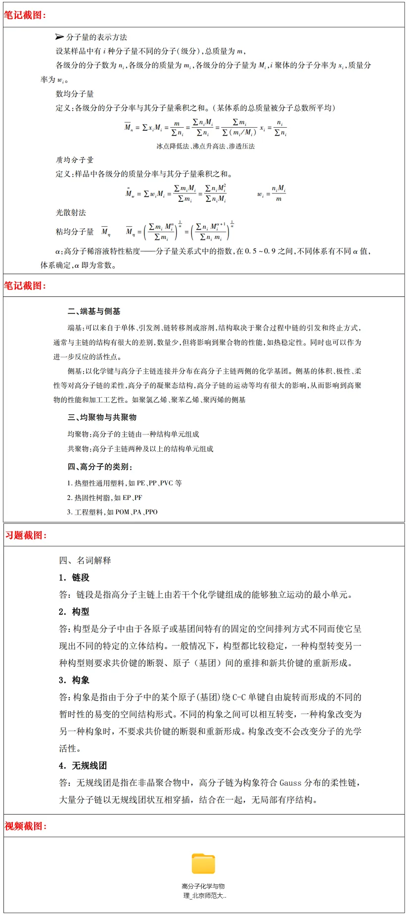 扬州大学2027考研真题资料 | 扬州大学材料科学与工程考研826高分子化学与物理答案笔记题库|持续更新中……-第26张图片-四季读书网