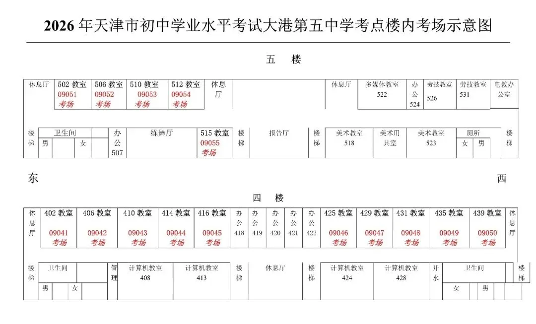 2026年滨海新区 大港 中考考点及考场详图-第7张图片-四季读书网 2026年滨海新区 大港 中考考点及考场详图-第7张图片-四季读书网