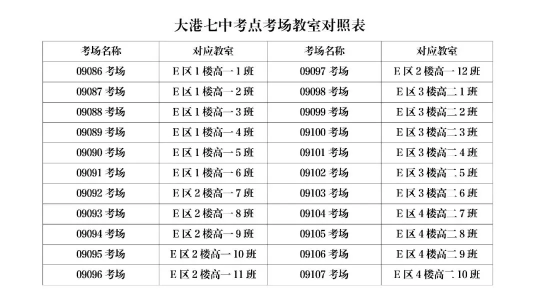 2026年滨海新区 大港 中考考点及考场详图-第18张图片-四季读书网 2026年滨海新区 大港 中考考点及考场详图-第18张图片-四季读书网