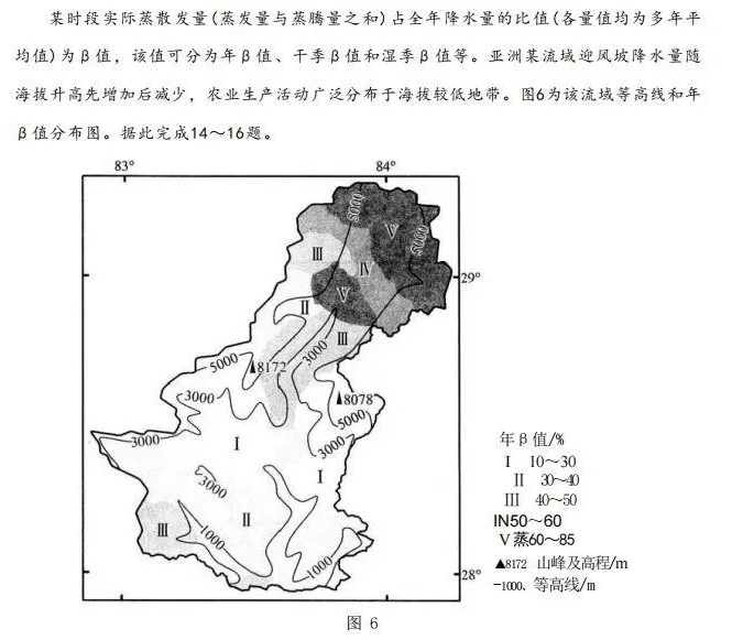 云南省2026年高考地理试卷逐题分析-第10张图片-四季读书网 云南省2026年高考地理试卷逐题分析-第10张图片-四季读书网