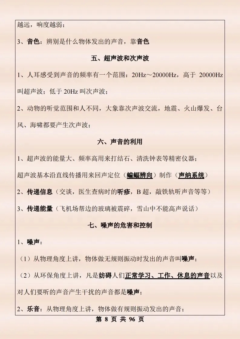中考物理复习细致材料-第355张图片-四季读书网