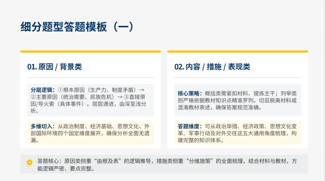 中考历史答题技巧与规范-第10张图片-四季读书网