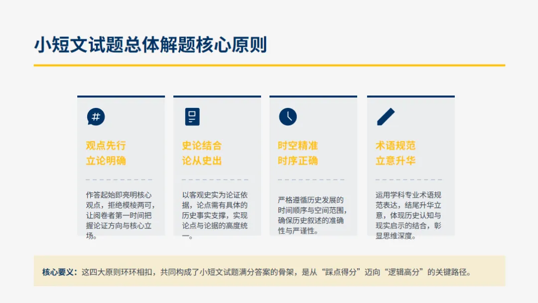中考历史答题技巧与规范-第14张图片-四季读书网