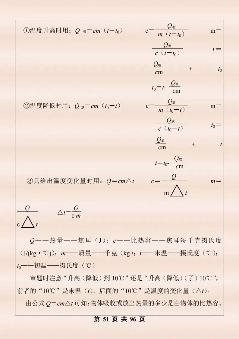 中考物理复习细致材料-第398张图片-四季读书网