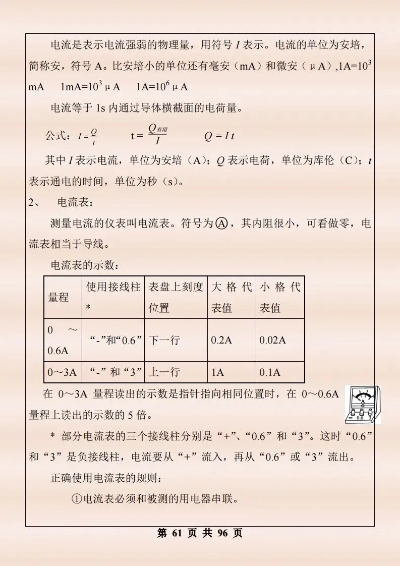 中考物理复习细致材料-第408张图片-四季读书网