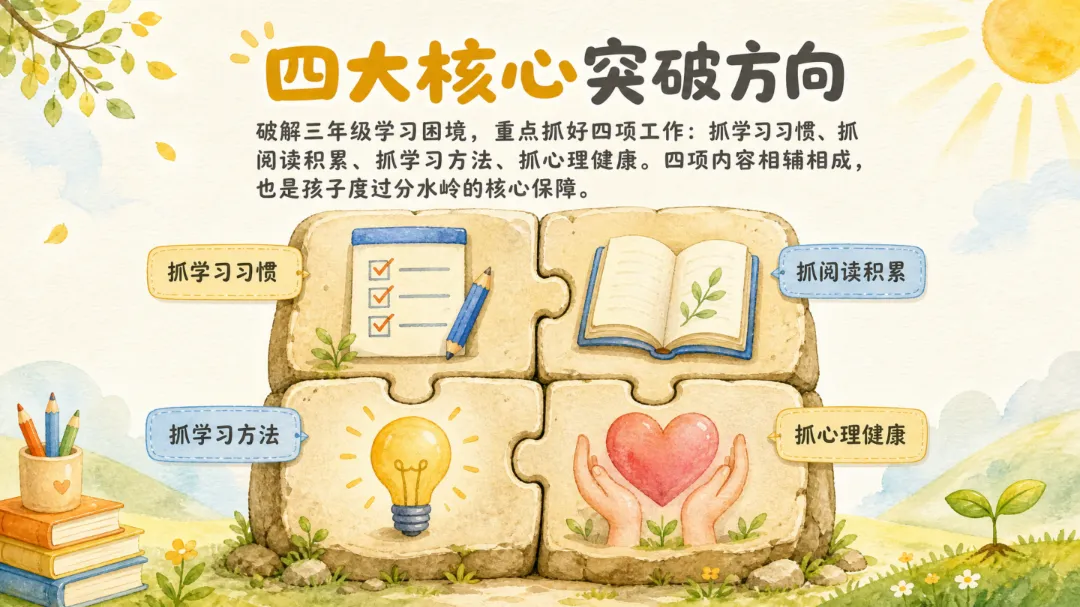 期末成绩出来了,怎么看?这份“三年级试卷分析”指南,教你如何通过“错题类型”找到孩子的“提分点”-第25张图片-四季读书网 期末成绩出来了,怎么看?这份“三年级试卷分析”指南,教你如何通过“错题类型”找到孩子的“提分点”-第25张图片-四季读书网