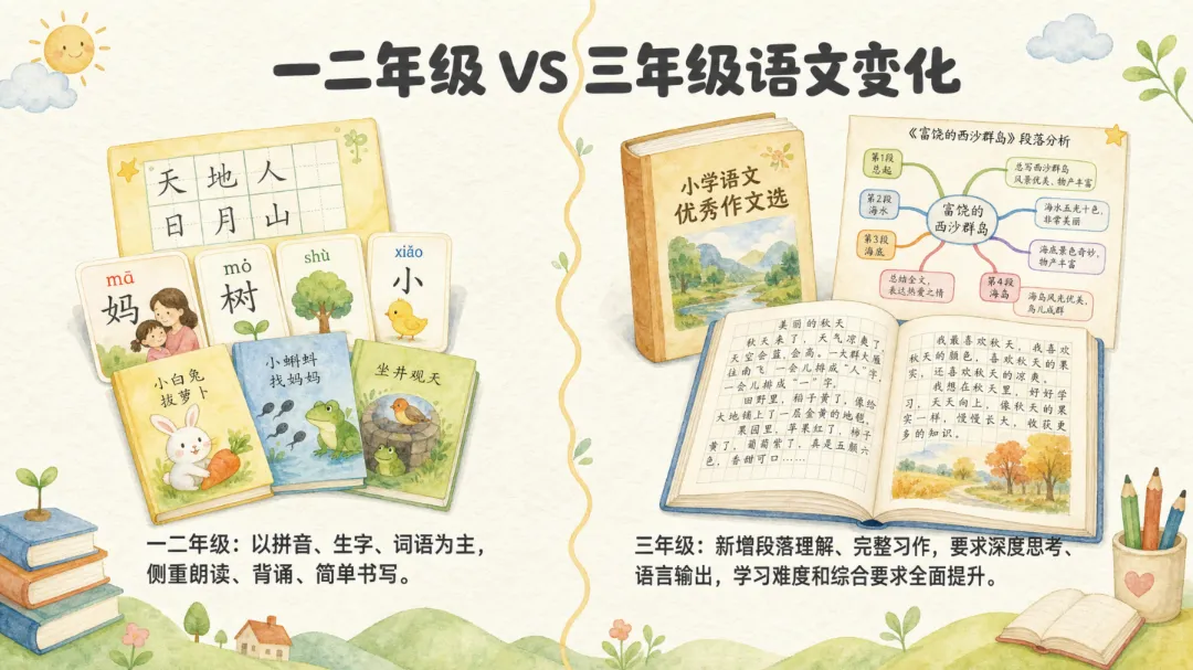 期末成绩出来了,怎么看?这份“三年级试卷分析”指南,教你如何通过“错题类型”找到孩子的“提分点”-第34张图片-四季读书网 期末成绩出来了,怎么看?这份“三年级试卷分析”指南,教你如何通过“错题类型”找到孩子的“提分点”-第34张图片-四季读书网