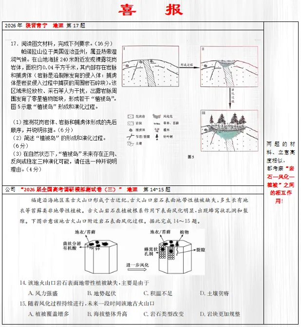 高考真题对比更新继续……-第12张图片-四季读书网