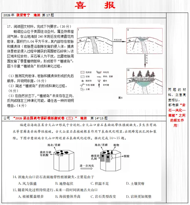 高考真题对比更新继续……-第15张图片-四季读书网