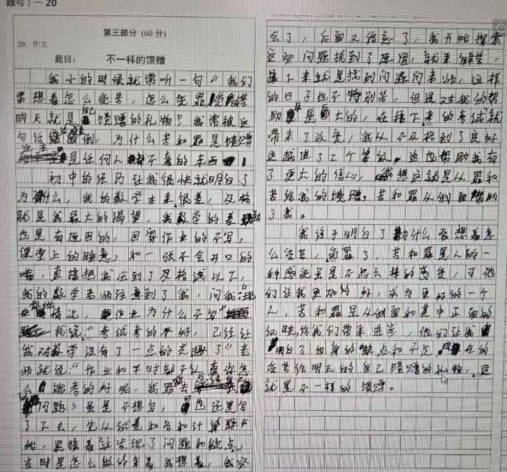 南京中考“电脑阅卷潜规则”!书写规范要求.-第14张图片-四季读书网
