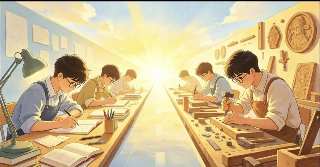 中考高考,真是人生的分水岭吗?还是我们自己在“造神”?-第2张图片-四季读书网 中考高考,真是人生的分水岭吗?还是我们自己在“造神”?-第2张图片-四季读书网