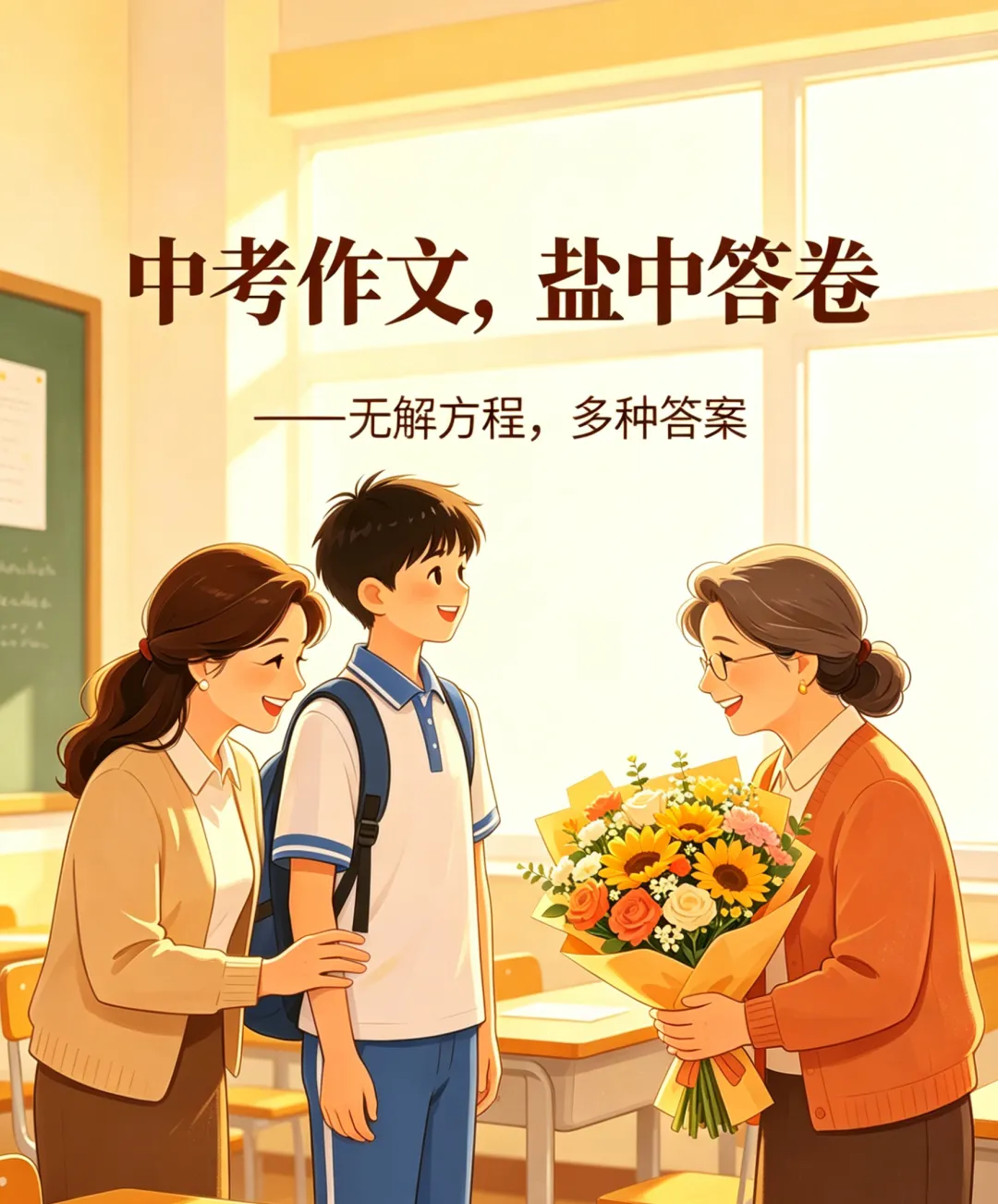 中考作文,盐中答卷——无解方程,多种答案-第1张图片-四季读书网