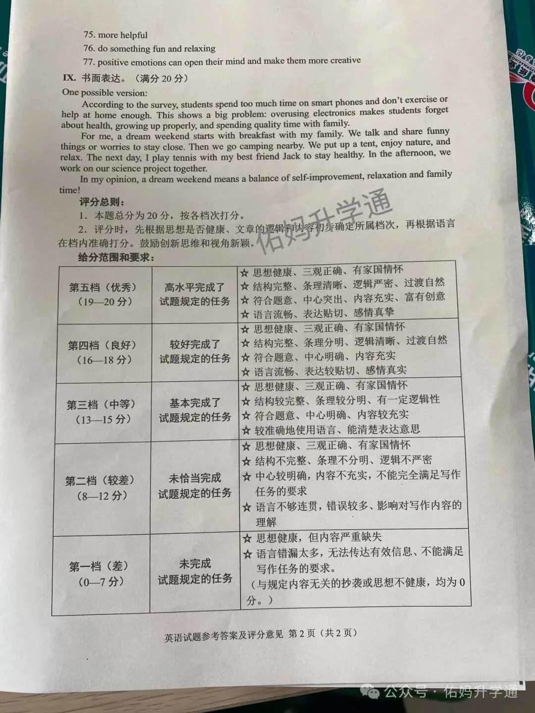 重庆2026中考标准答案+真题,全科出炉!-第11张图片-四季读书网 重庆2026中考标准答案+真题,全科出炉!-第11张图片-四季读书网