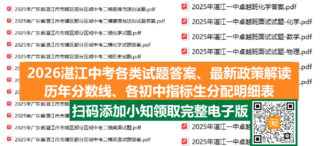 2026中考志愿填报正式启动!2026年湛江中考志愿填报误区盘点!看看你中了几条?-第2张图片-四季读书网 2026中考志愿填报正式启动!2026年湛江中考志愿填报误区盘点!看看你中了几条?-第2张图片-四季读书网