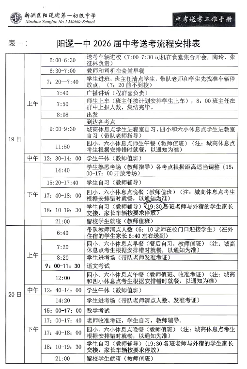 决胜中考 | 十年磨剑今朝试锋 六月圆梦静候佳音——致阳逻一中2026届考生家长的一封信-第4张图片-四季读书网