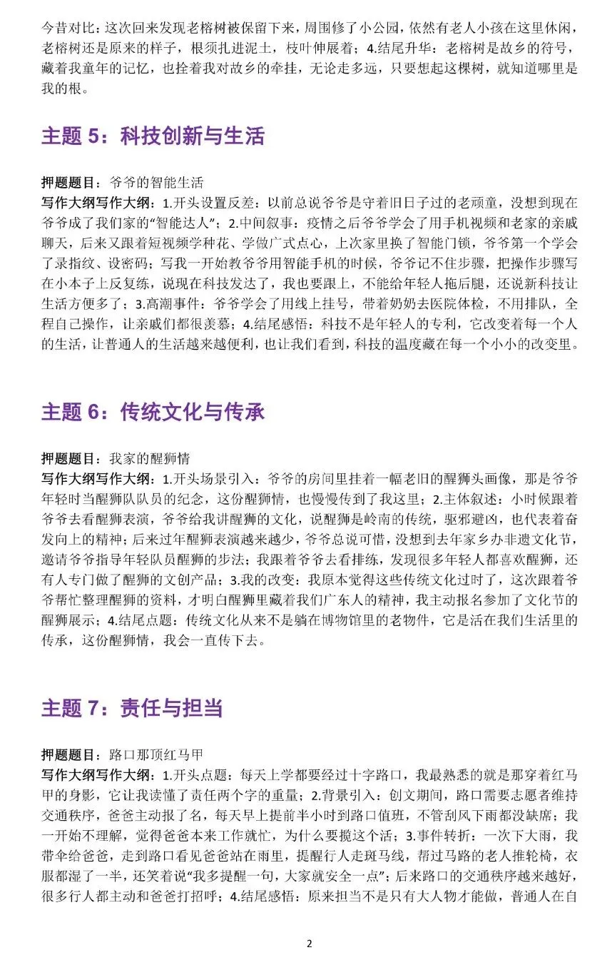 2026年惠州中考语文、英语作文预测!共50篇!-第3张图片-四季读书网 2026年惠州中考语文、英语作文预测!共50篇!-第3张图片-四季读书网