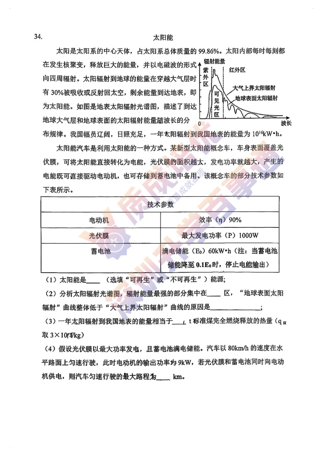 最新!深中三模全科真题解析出炉!-第41张图片-四季读书网 最新!深中三模全科真题解析出炉!-第41张图片-四季读书网