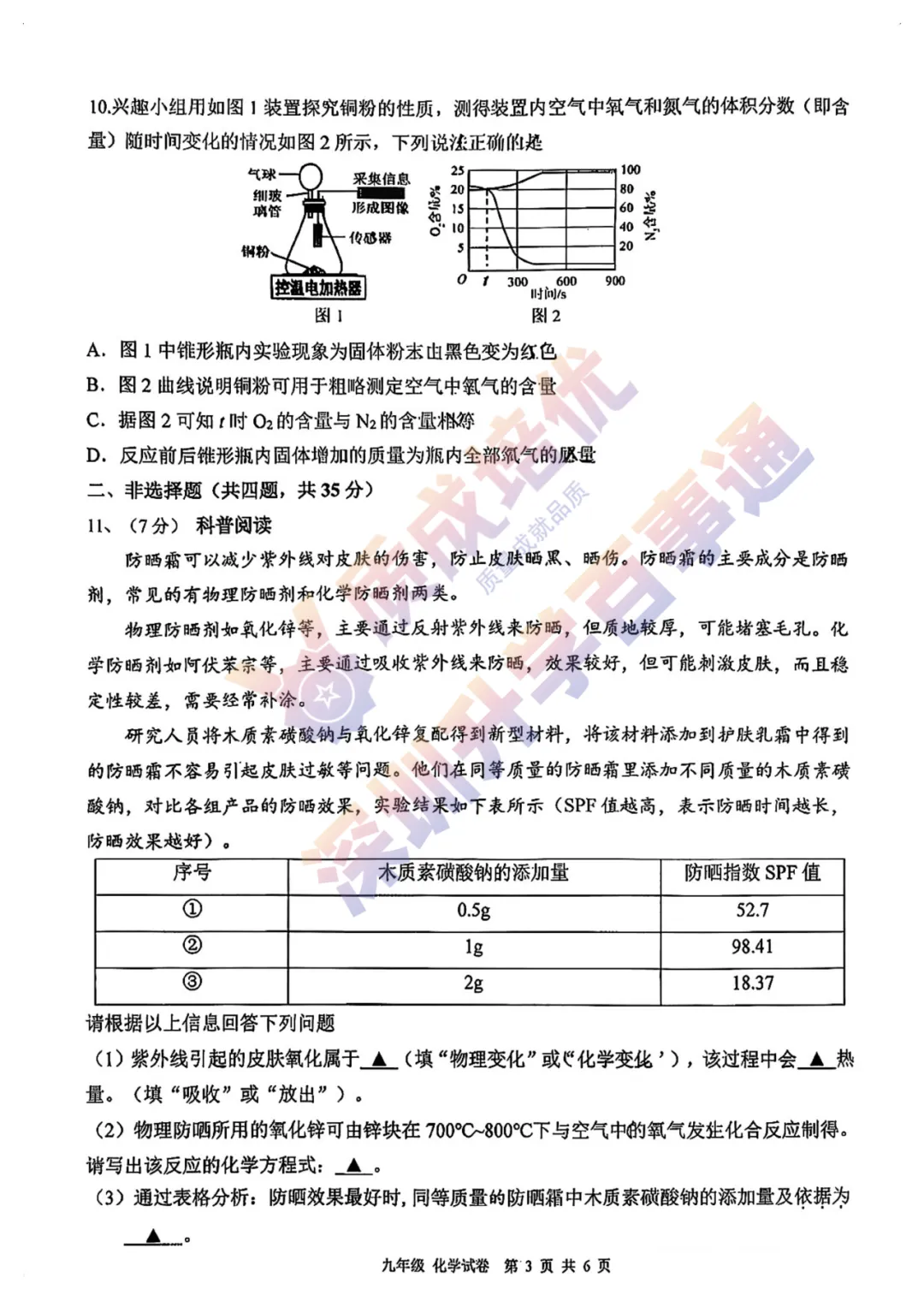 最新!深中三模全科真题解析出炉!-第44张图片-四季读书网 最新!深中三模全科真题解析出炉!-第44张图片-四季读书网