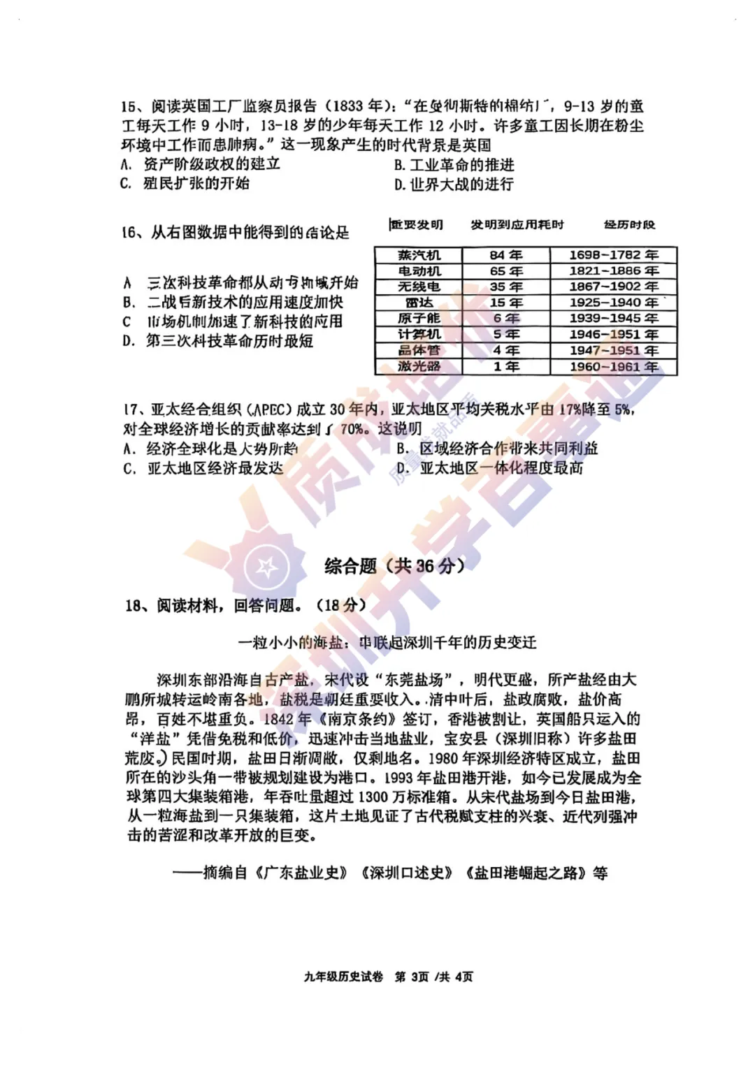 最新!深中三模全科真题解析出炉!-第61张图片-四季读书网 最新!深中三模全科真题解析出炉!-第61张图片-四季读书网