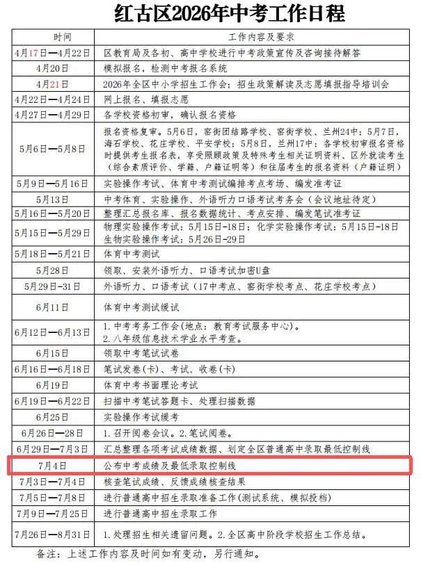聚焦兰州中考|2026成绩查询时间确定-第4张图片-四季读书网
