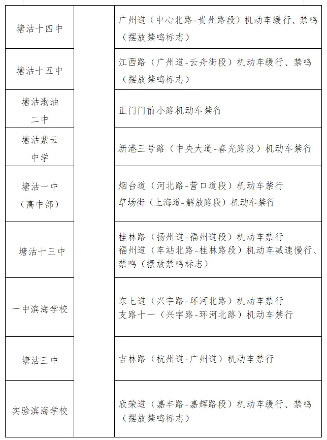 为期三天!滨城这些区域因中考交通管制!-第2张图片-四季读书网 为期三天!滨城这些区域因中考交通管制!-第2张图片-四季读书网