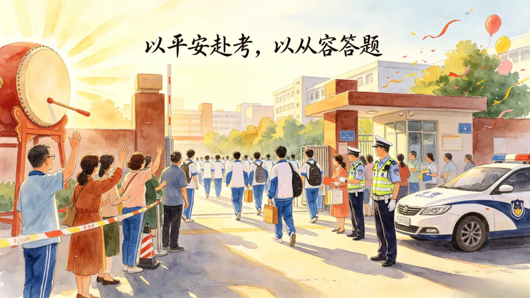 护航中考,清镇公安暖心上线~-第2张图片-四季读书网