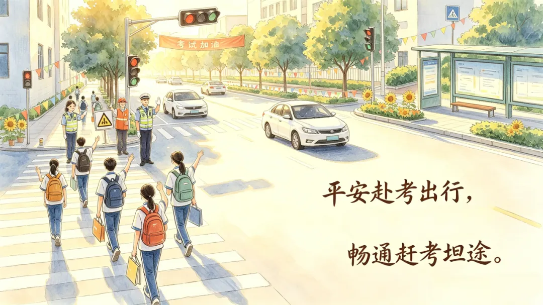 护航中考,清镇公安暖心上线~-第4张图片-四季读书网