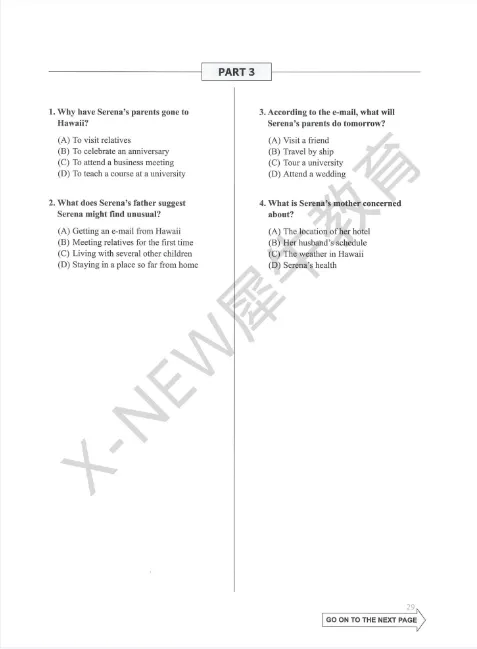 *2026年小托福备考真题三套完整版高清PDF可打印 升学必备!-第14张图片-四季读书网