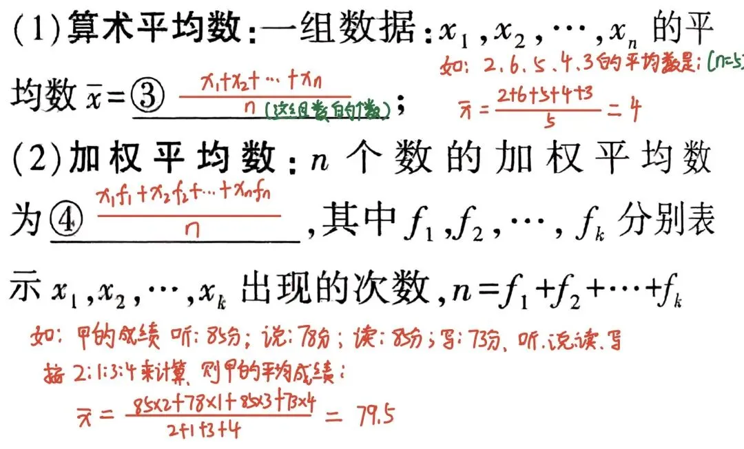 直击河南中考|统计概率必考知识点+经典真题-第3张图片-四季读书网 直击河南中考|统计概率必考知识点+经典真题-第3张图片-四季读书网