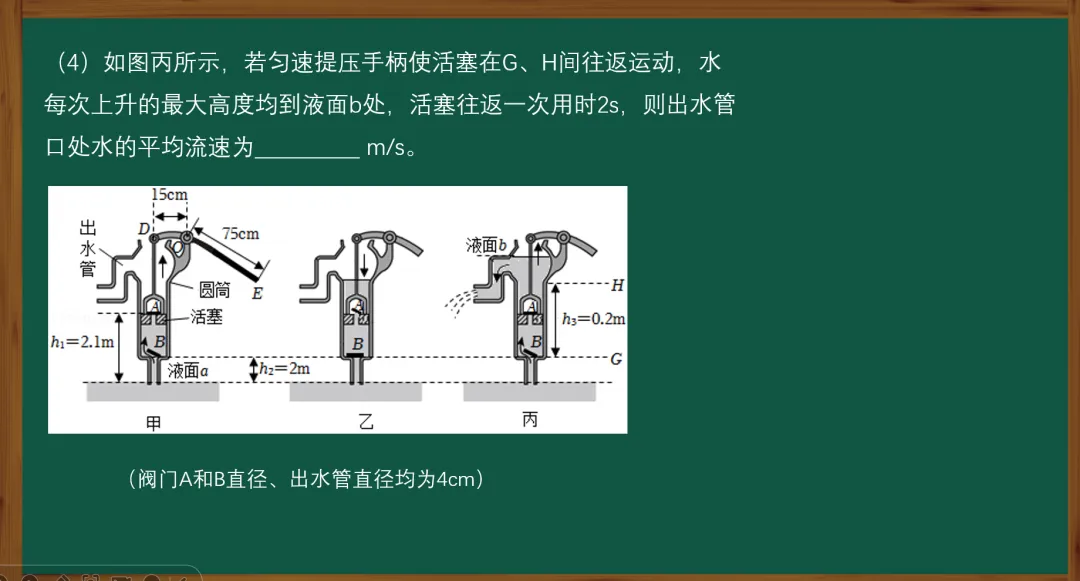 中考物理必看-活塞式抽水机-第5张图片-四季读书网