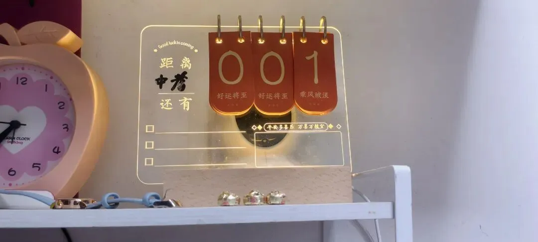 中考倒计时2天!女儿偷偷带着签字板上学-第6张图片-四季读书网