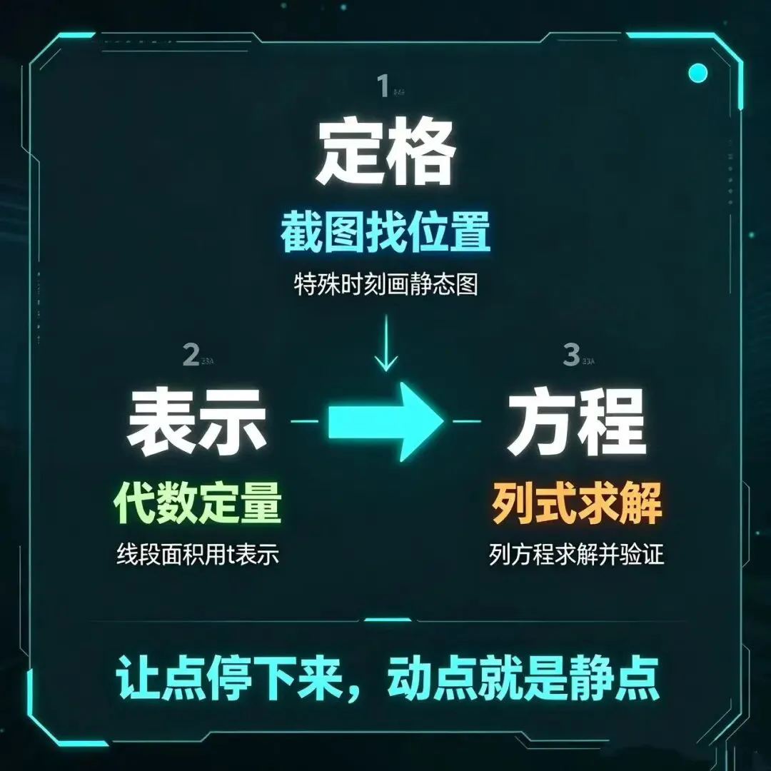 中考压轴题“动点问题”太可怕?拆解成“静点”后全是送分题-第1张图片-四季读书网