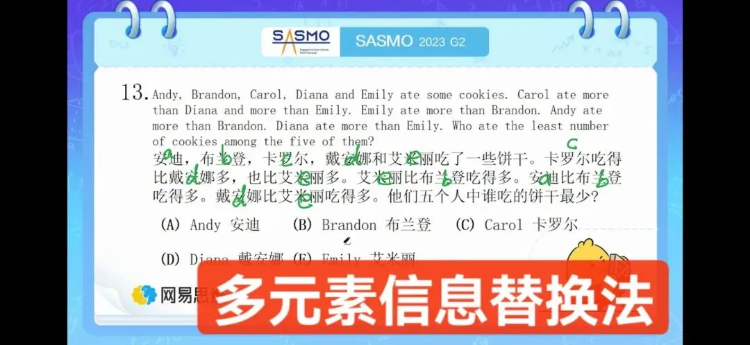 【有道思维竞赛真题】把全球最热门的奥数赛事最近5年奥数真题,按年级归纳整理,更牛的是,每一道题都配名师精讲视频.-第31张图片-四季读书网