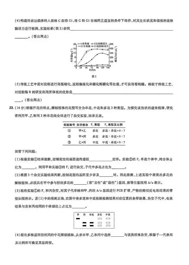 2026年河北省高考生物真题+参考答案+名师讲解-第8张图片-四季读书网