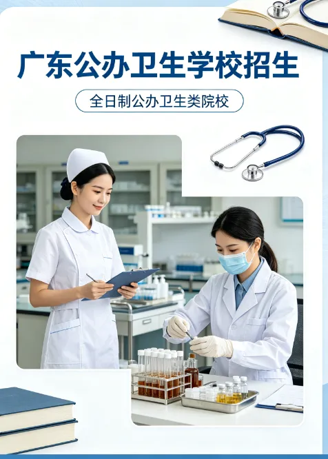 中考成绩不理想别焦虑!广东 17 所公办正规卫校盘点,升学就业双稳妥-第89张图片-四季读书网