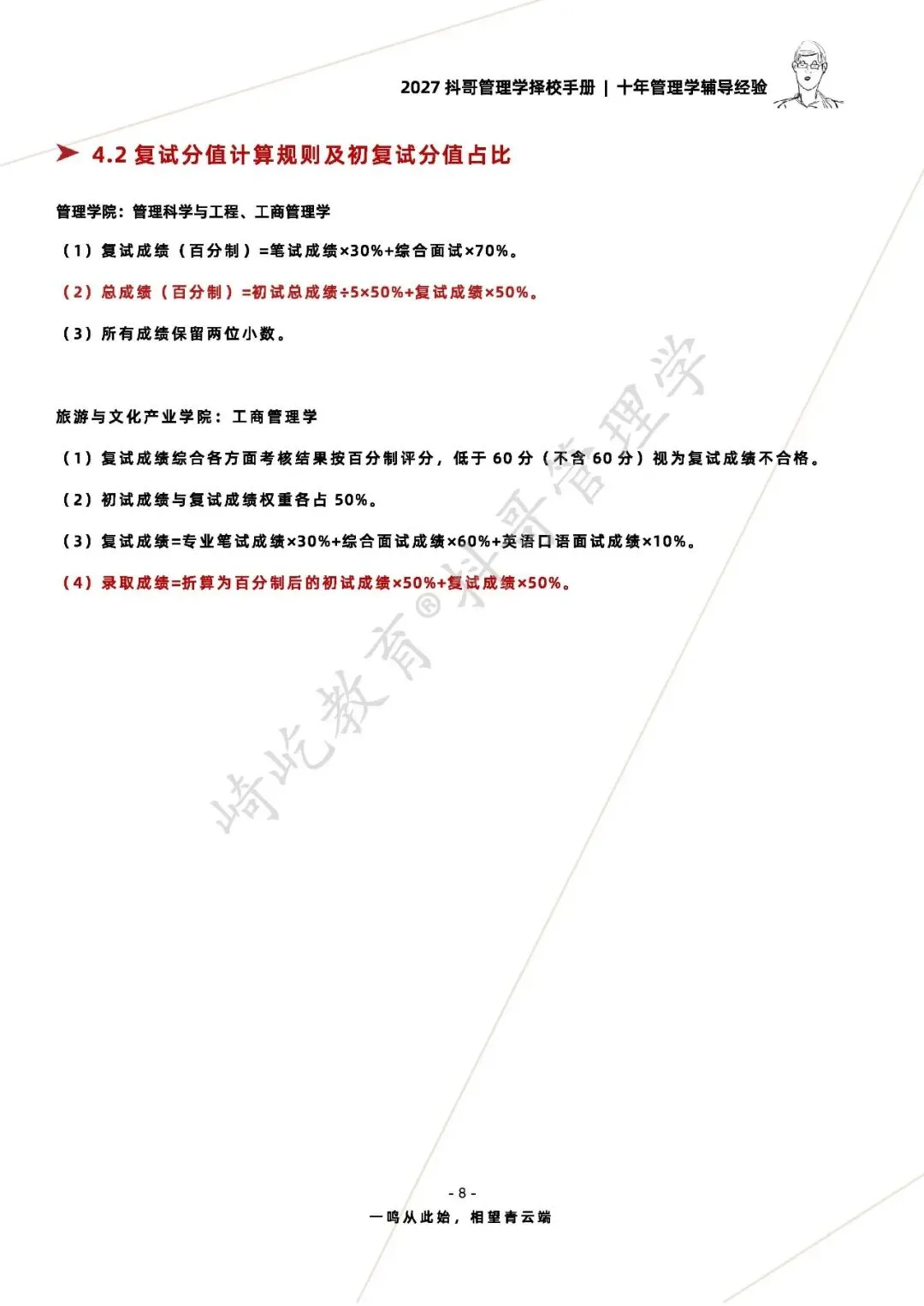 【27/28考研】贵州大学814管理学考研|初试招生简章|近三年录取数据、分数线|难度评估|复试比例|资料讲义-第10张图片-四季读书网