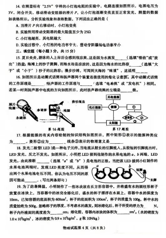 2026烟台中考7科真题!-第29张图片-四季读书网