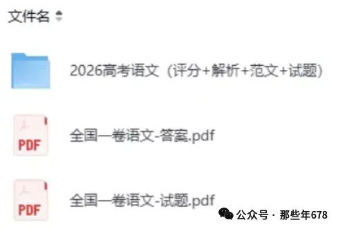 【2026年高考】全国各省市全科目真题答案完整版,电子版PDF-第6张图片-四季读书网