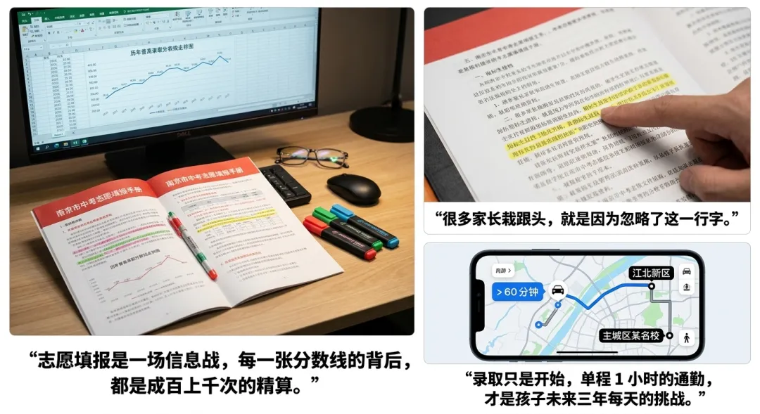 南京中考填报志愿:避开这3个隐形坑,别让孩子的分数“喂了狗”.-第1张图片-四季读书网